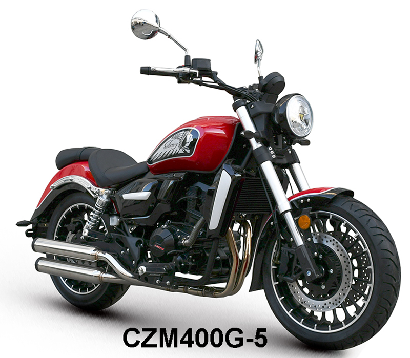 The fifth generation of Indian style motorcycles